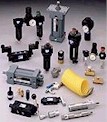 Since many of today's factories require a combination of mechanical power transmission and compressed air systems for their manufacturing processes, Boston Gear offers a wide range of pneumatic products. From the simple blow gun or recoiling hose used to remove metal chips from a machining operation to the more complex cylinders, control valves, and switches used to move product through the assembly process automatically, Boston Gear has what you need